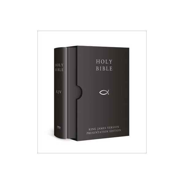 HOLY BIBLE: King James Version (KJV) Black Presentation Edition -