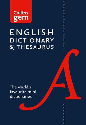 English Gem Dictionary And Thesaurus By Collins Dictionaries | Paper Plus