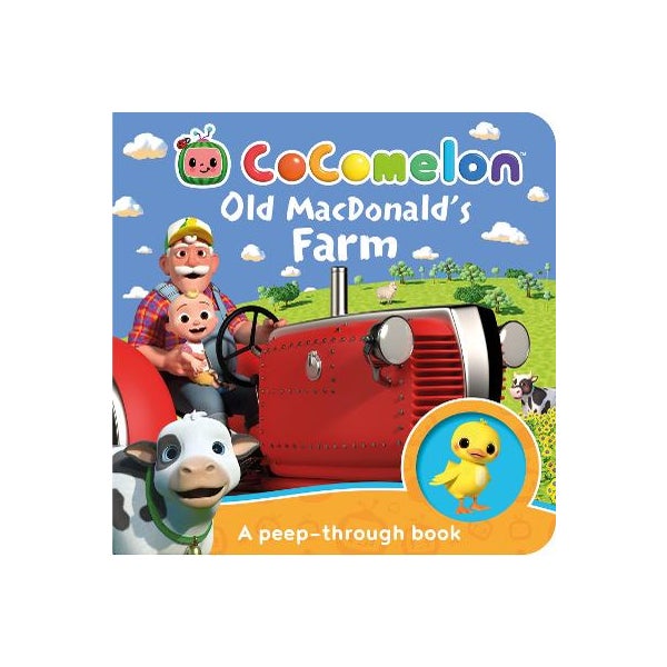 Official Cocomelon: Old MacDonald’s Farm: A peep-through book -