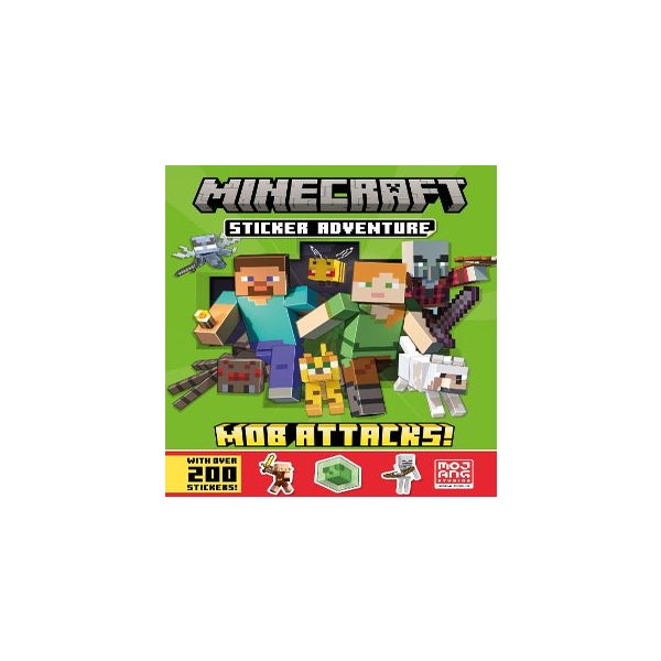 Minecraft Sticker Adventure: Mob Attacks! -