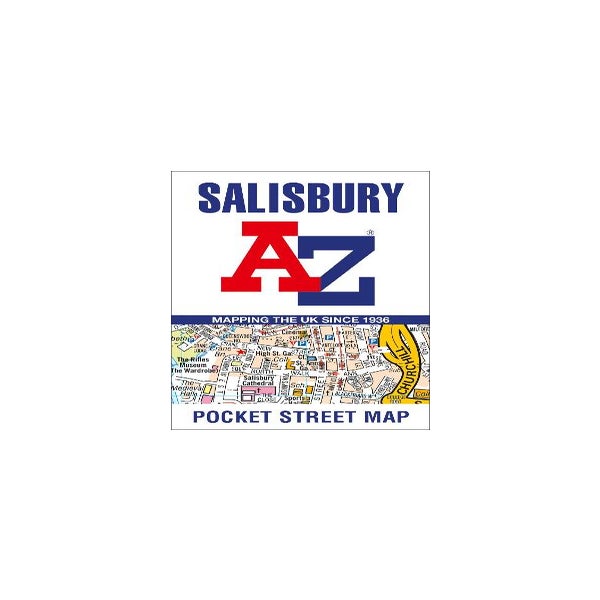 Salisbury A-Z Pocket Street Map -