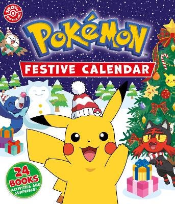 Pokemon Festive Calendar A festive collection of 24 books, activities