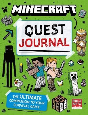 Minecraft Quest Journal by Mojang AB | Paper Plus
