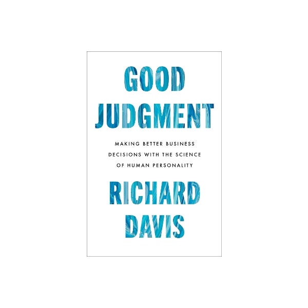 Good Judgment by Richard Davis | Paper Plus