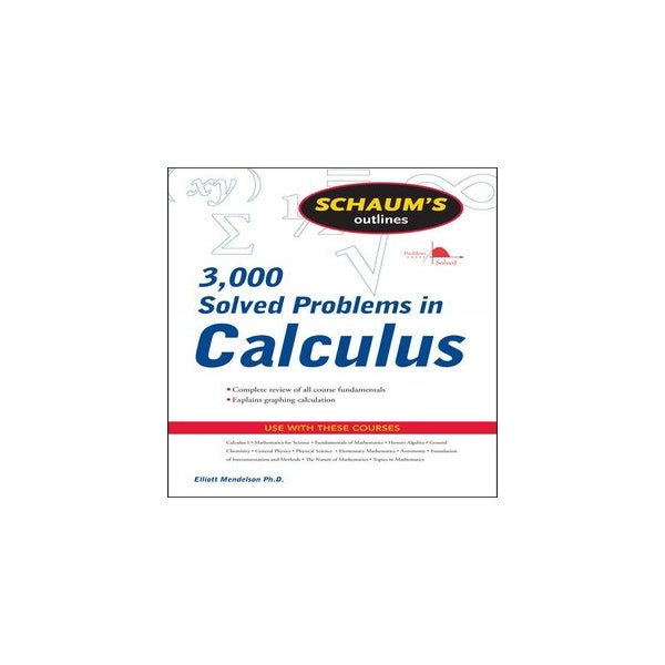 Schaum's 3,000 Solved Problems in Calculus -
