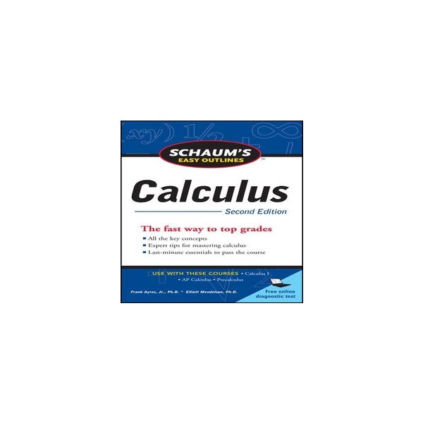 Schaum's Easy Outline of Calculus, Second Edition -