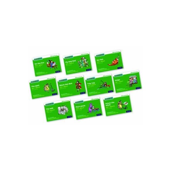 Read Write Inc. Phonics: Green Set 1 Core Storybooks (Mixed Pack of 10 ...