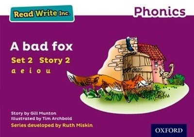 Read Write Inc. Phonics: A Bad Fox (Purple Set 2 Storybook 2) by Gill ...