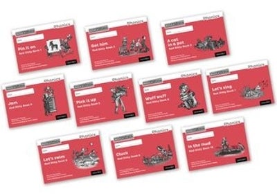 Read Write Inc. Phonics: Red Ditty Black & White Books (Mixed Pack of ...