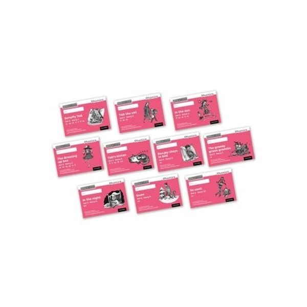 Read Write Inc. Phonics: Pink Set 3 Core Black & White Storybooks ...