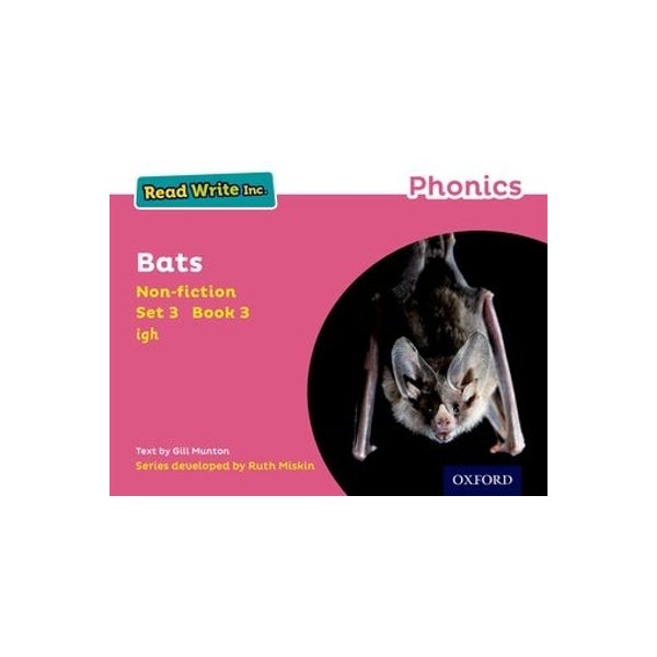 Read Write Inc. Phonics: Bats (Pink Set 3 Non-fiction 3) by Gill Munton ...
