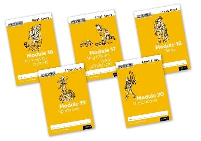 Read Write Inc. Fresh Start: Modules 16-20 - Mixed Pack of 5 by Gill ...