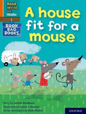 Read Write Inc. Phonics: A house fit for a mouse (Orange Set 4 Book Bag ...
