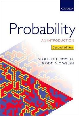 Probability by Geoffrey Grimmett, Dominic Welsh | Paper Plus