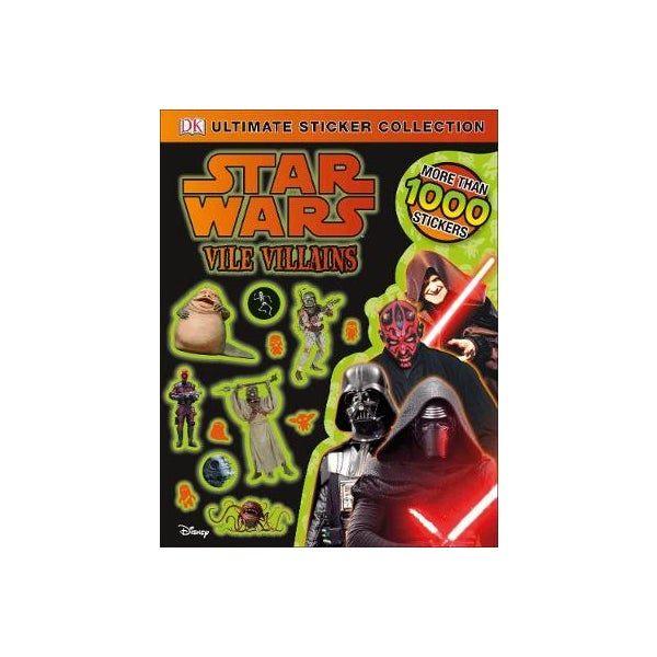 Star Wars Vile Villains Ultimate Sticker Collection -