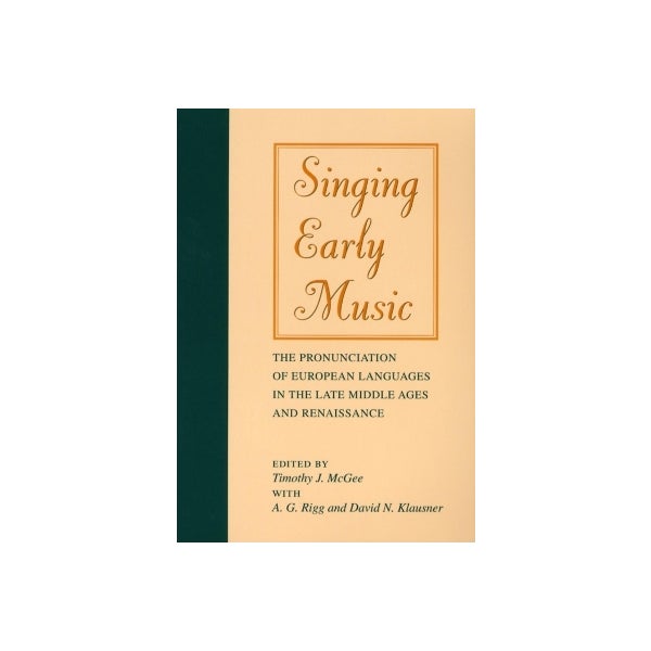 Singing Early Music -