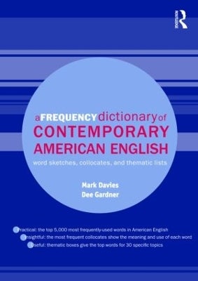 Dictionary Contemporary American Usage A dictionary of