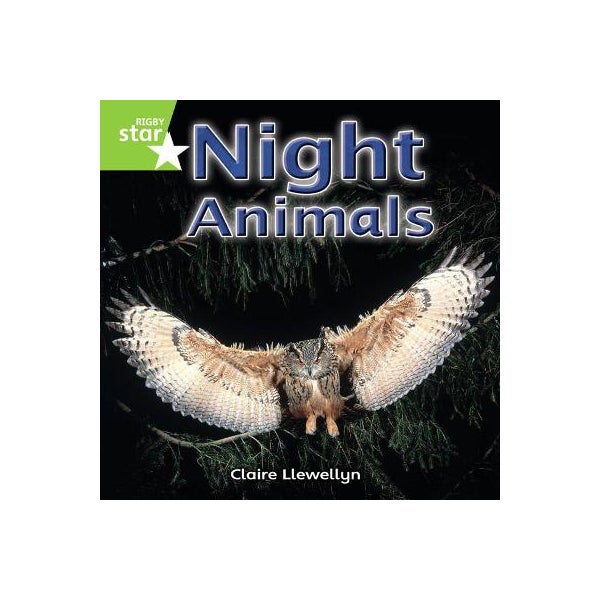 Rigby Star Independent Year 1 Green Non Fiction Night Animals Single -
