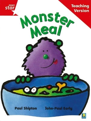 Rigby Star Guided Reading Red Level: Monster Meal Teaching Version by ...
