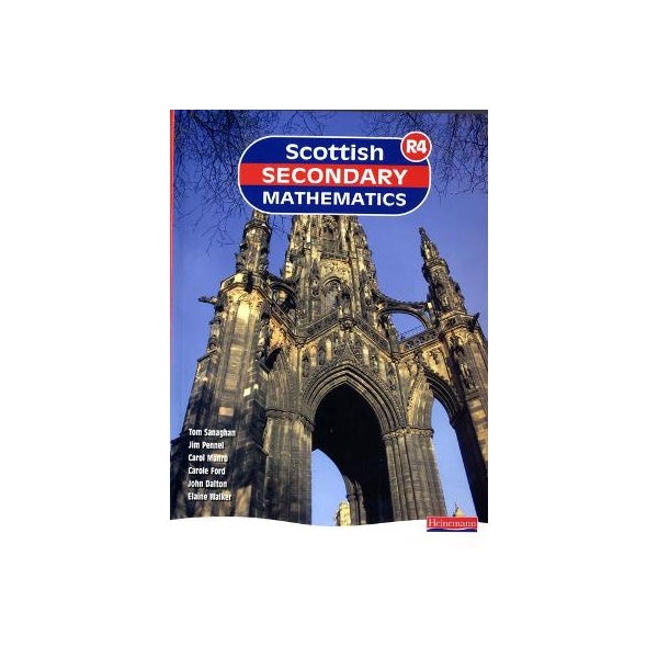 Scottish Secondary Mathematics Red 4 Student Book -