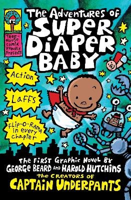 The Adventures of Super Diaper Baby by Dav Pilkey Paper Plus