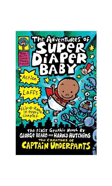 The Adventures of Super Diaper Baby by Dav Pilkey Paper Plus