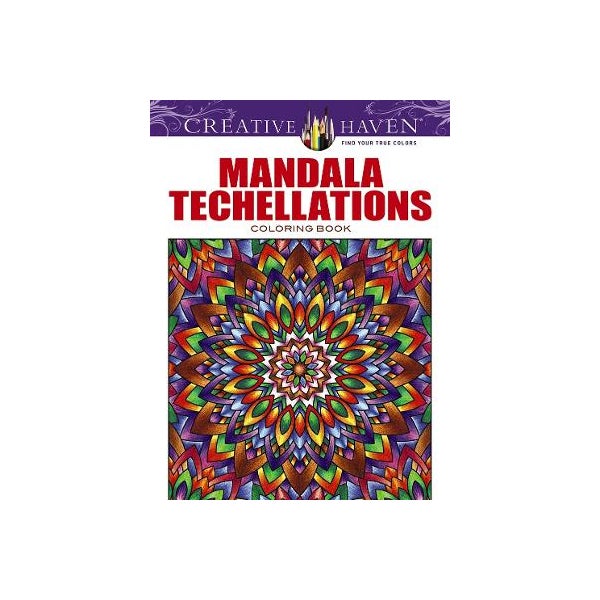 Creative Haven Mandala Techellations Coloring Book -