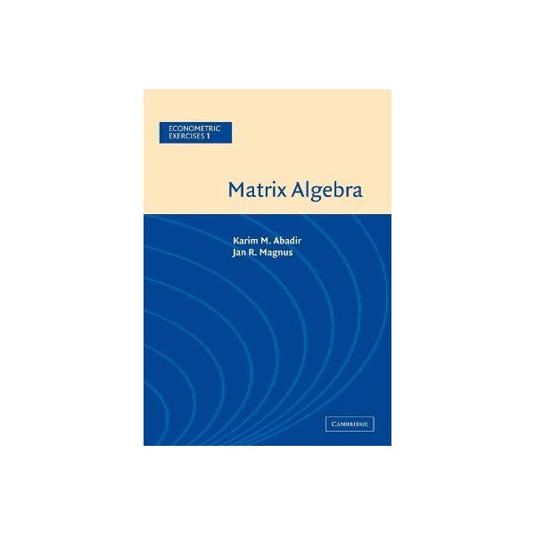 Matrix Algebra -