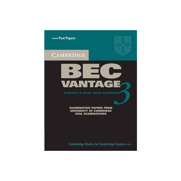 Cambridge BEC Vantage 3 Student's Book with Answers -