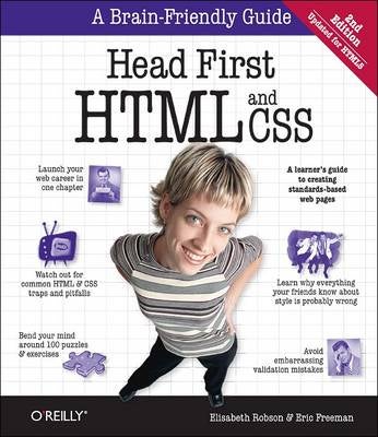 Head First HTML and CSS by Elisabeth Robson Paper Plus