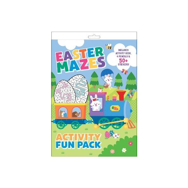 Easter Mazes Activity Fun Pack by Blue Duck Books | Paper Plus