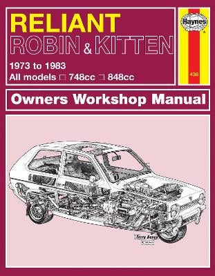 Reliant Robin & Kitten by Haynes Publishing | Paper Plus