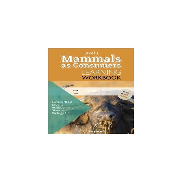 LearnWell ESA Mammals as Consumers 1.5 Learning Workbook Level 1 -