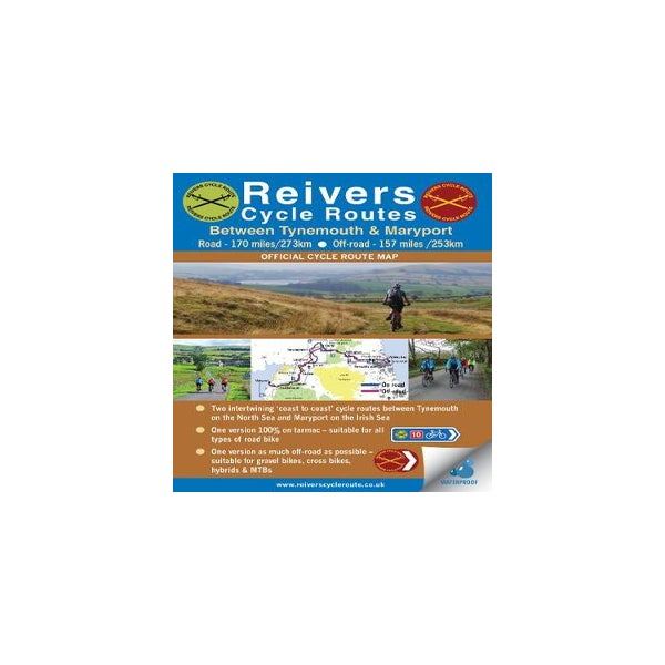 Reivers Cycle Routes - On and Off-road (waterproof) -