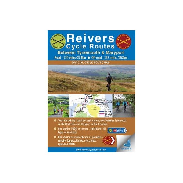 Reivers Cycle Routes - On and Off-road (waterproof) -