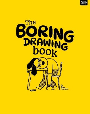 The Boring Drawing Book by Erica Harrison | Paper Plus