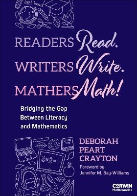 Readers Read. Writers Write. Mathers Math! by Deborah Peart Crayton ...