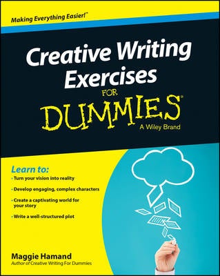 Creative Writing Exercises For Dummies by Maggie Hamand | Paper Plus
