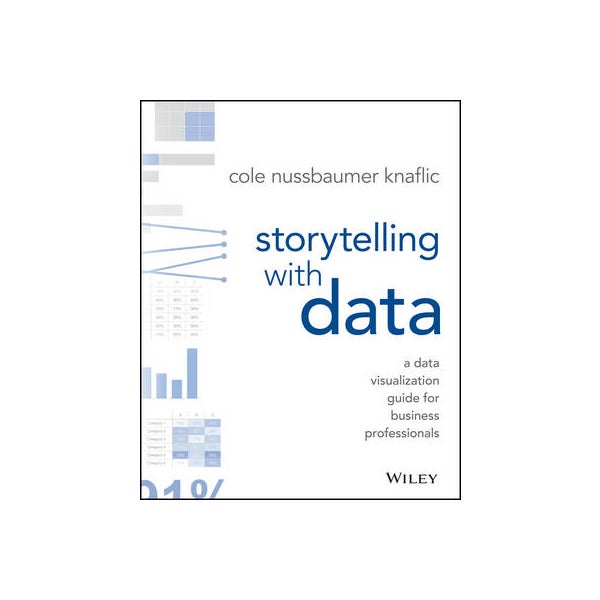 Storytelling with Data by Cole Nussbaumer Knaflic Paper Plus