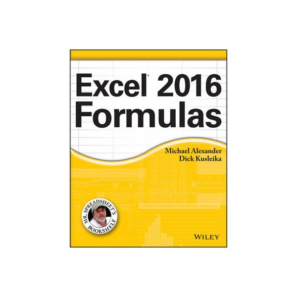 Excel 2016 Formulas -
