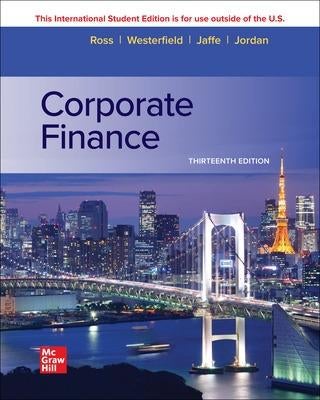 Stephen　Jeffrey　Paper　Randolph　ISE　Finance　Ross,　Bradford　Jordan　Westerfield,　Jaffe,　by　Corporate　Plus