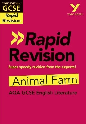 York Notes RAPID AQA GCSE (Revision Guide) Animal Farm - for 2026, 2027 ...
