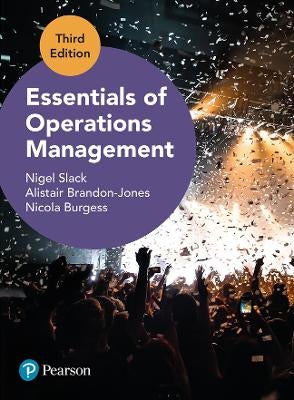 Essentials of Operations Management by Nigel Slack, Alistair Brandon ...