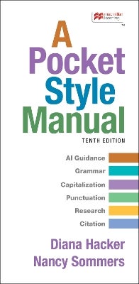 A Pocket Style Manual by Diana Hacker, Sommers Nancy | Paper Plus