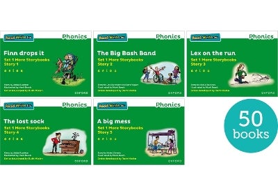 Read Write Inc. Phonics: Green Set 1 More Storybooks (Pack of 50) by ...