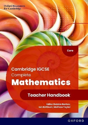 Cambridge IGCSE Complete Mathematics Core Teacher Handbook Sixth