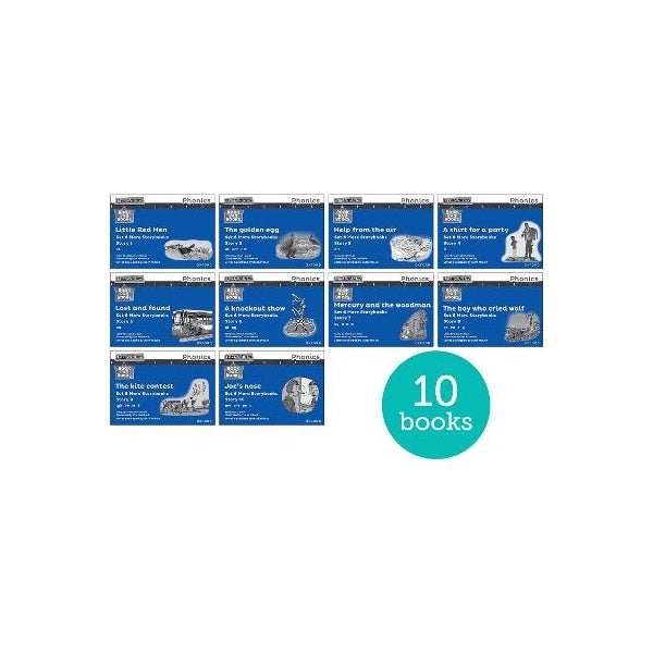 Read Write Inc. Phonics: Blue Set 6 More Black & White Storybooks (Pack ...