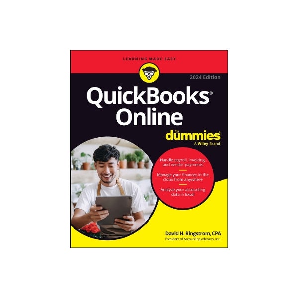 QuickBooks Online For Dummies by David H. Ringstrom Paper Plus