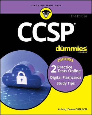 CCSP For Dummies Book + 2 Practice Tests + 100 Flashcards Online by