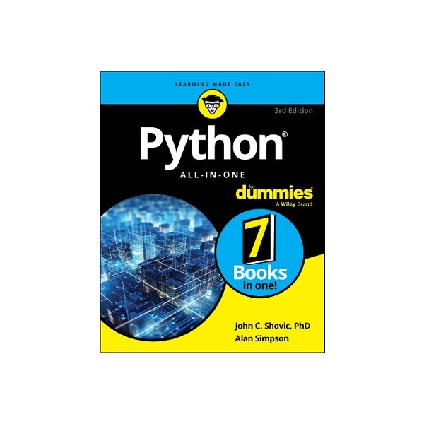 Python All-in-One For Dummies by John C. Shovic, Alan Simpson | Paper Plus